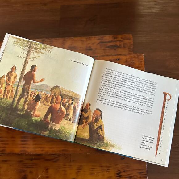 Vintage 1995 The Iroquois A First Americans Book Hardcover Book - Picture 5 of 12